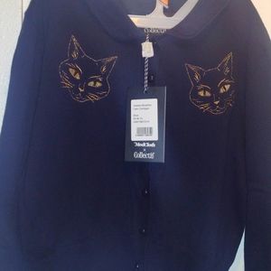 Collectif/Modcloth cats cardigan